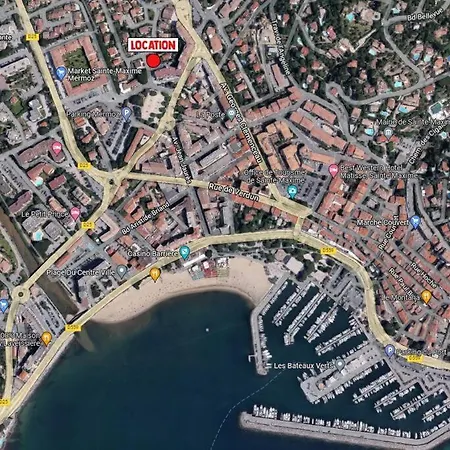 Superbe Appartement, Plein Centre Avec Jardin Appartement Sainte-Maxime